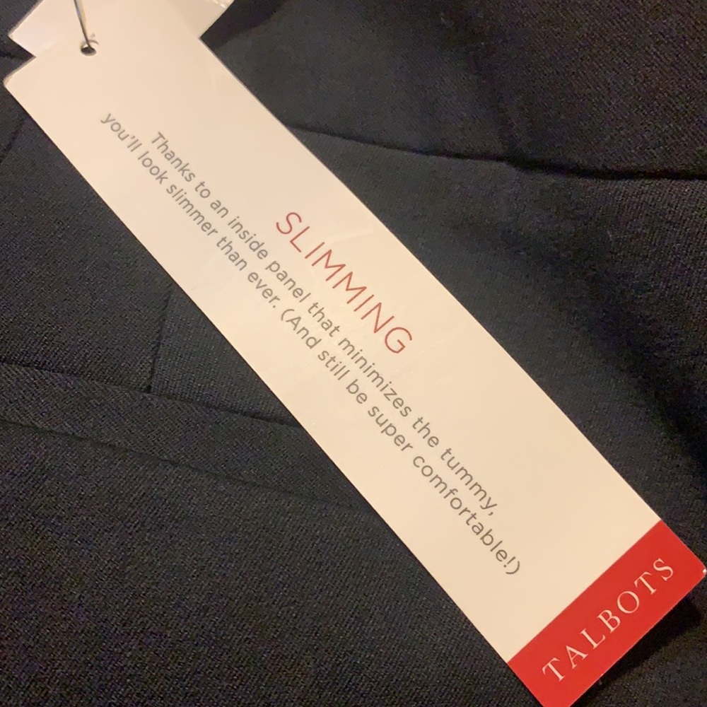 TALBOTS SLIMMING CHATHAM ANKLE PANTS - Picture 10 of 11